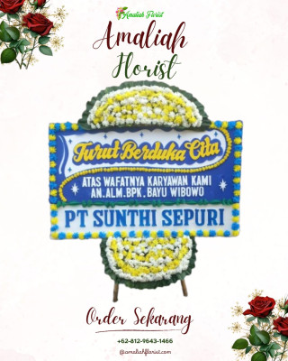 Papan Bunga Duka di Kao Teluk