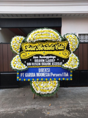 Papan Bunga Duka di Kao Teluk